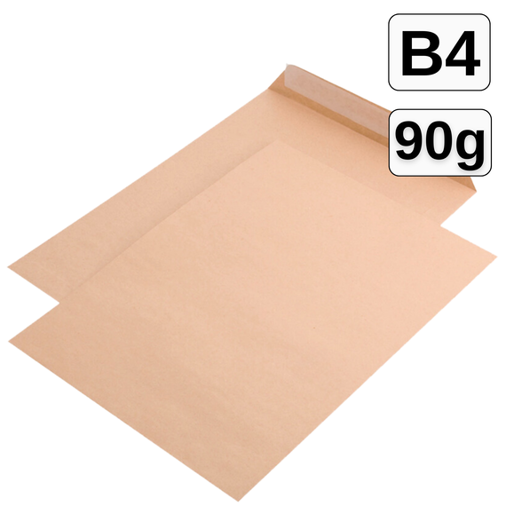 Plic B4 Kraft siliconic - Papet