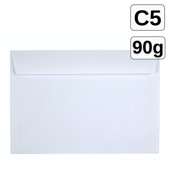 Plic C5 alb siliconic, deschidere latura mare - Papet