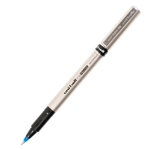 Roller 0.7mm, UNI-BALL Deluxe UB-177, ALEGE CULOAREA: Albastru - 2Papet