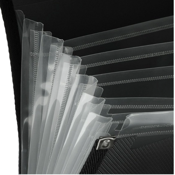 Servieta plastic A4 cu maner si 6 compartimente, CENTRUM - 2Papet