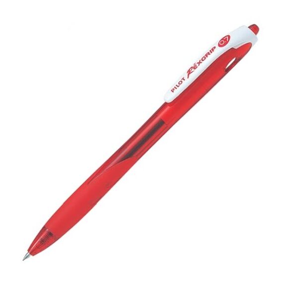 Pix cu mecanism 0.7mm, PILOT Rexgrip BeGreen, ALEGE CULOAREA: Rosu - 2Papet
