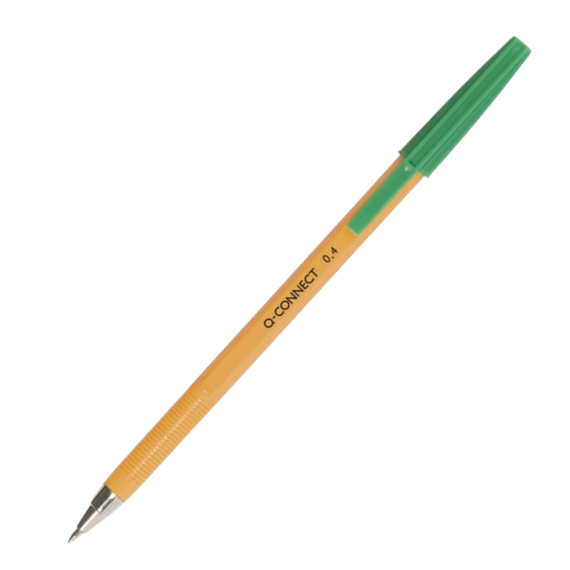 Pix fara mecanism 0.4mm, Q-CONNECT Yellow Fine, ALEGE CULOAREA: Verde - Papet