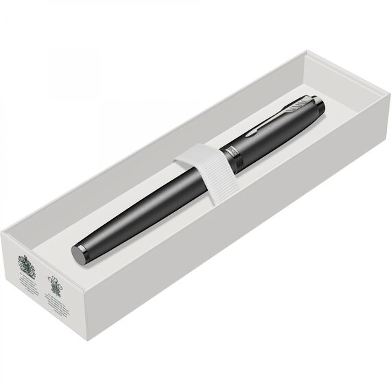 Stilou PARKER IM Royal, Achromatic Black BT - 3Papet