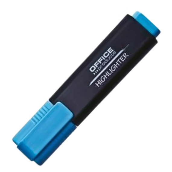 Textmarker OFFICE PRODUCTS, ALEGE CULOAREA: Albastru deschis - Papet