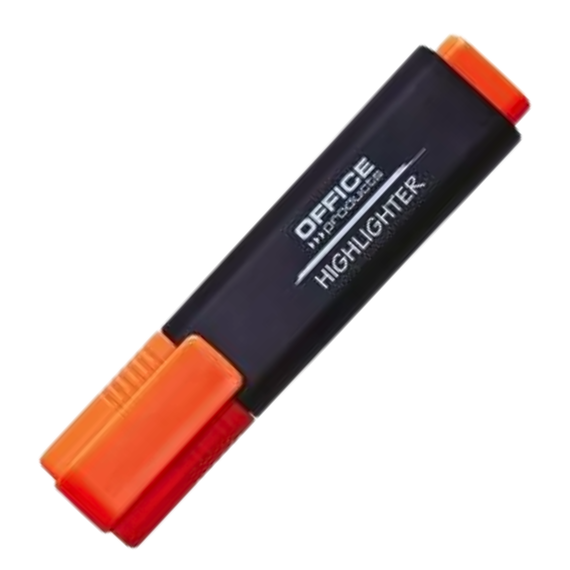 Textmarker OFFICE PRODUCTS, ALEGE CULOAREA: Portocaliu neon - Papet