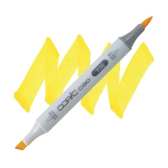 Marker Copic CIAO Y08 Acid Yellow - Papet
