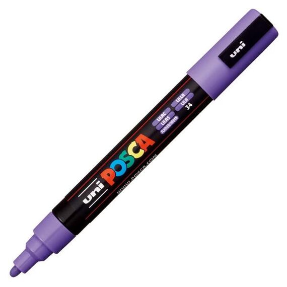 Marker Uni PC-5M POSCA 1.8-2.5 mm, Mov - Papet