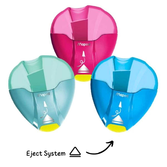 Ascutitoare simpla cu container si sistem Eject, MAPED I-Gloo - Papet
