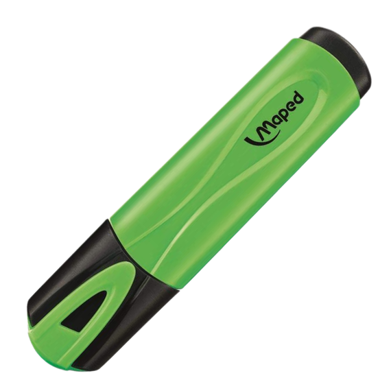 Textmarker MAPED Fluo Peps, ALEGE CULOAREA: Verde Fluo - Papet