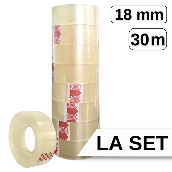 Banda adeziva 18mm x 30m, SPIDER - Papet