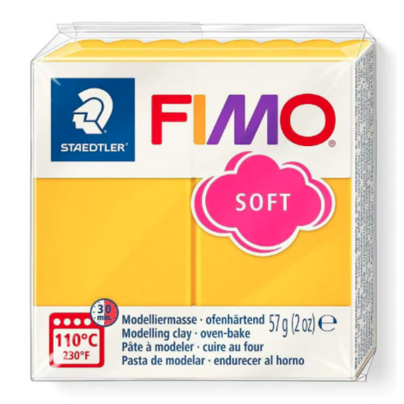 Lut polimeric Fimo Soft Sunflower, 57g STH-8020-16 - Papet