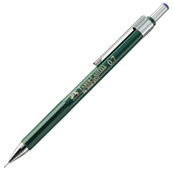 Creion mecanic FABER-CASTELL TK-Fine, ALEGE GROSIMEA: 0.7 mm - 2Papet