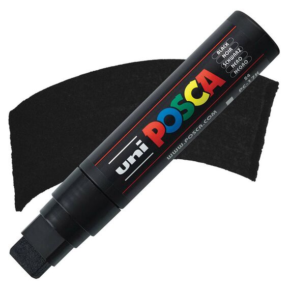 Marker UNI PC-17K POSCA 15.0 mm, Negru - Papet