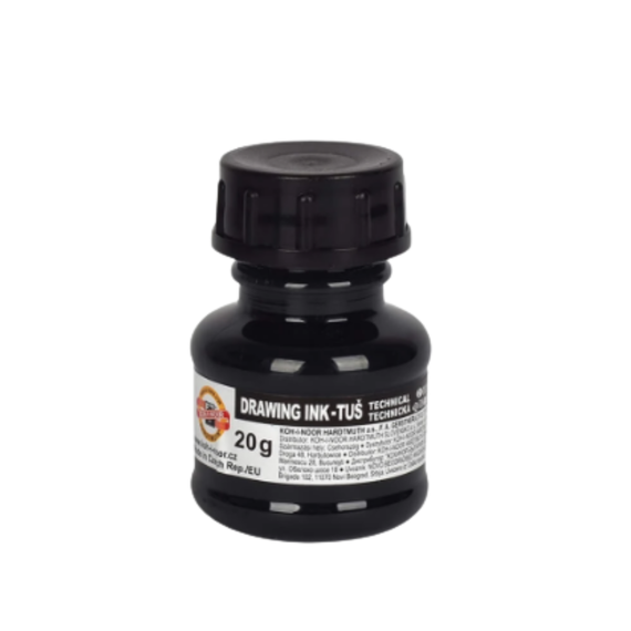 Tus desen KOH-I-NOOR, 20 g, ALEGE CULOAREA: Negru - 2Papet
