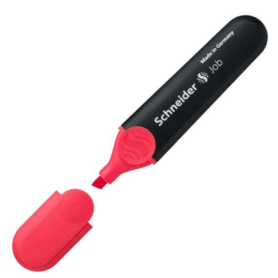 Textmarker SCHNEIDER Job, ALEGE CULOAREA: Rosu neon - Papet