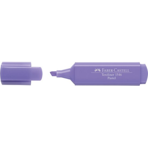 Textmarker pastel FABER- CASTELL 1546, ALEGE CULOAREA: Lila - Papet