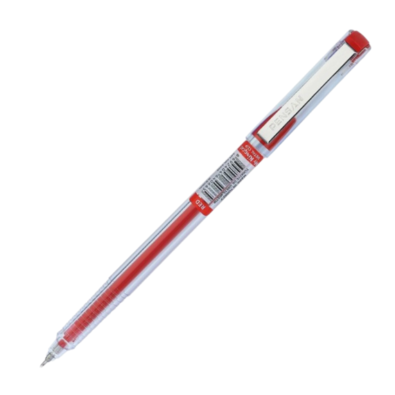 Pix cu gel fara mecanism 0.5mm, PENSAN MyKing, ALEGE CULOAREA: Rosu - 2Papet