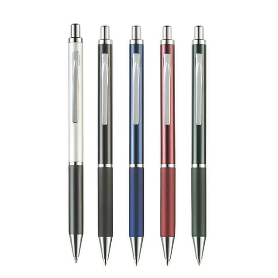 Pix metalic cu mecanism 0.7mm, AIHAO BR249, scriere albastra - Papet