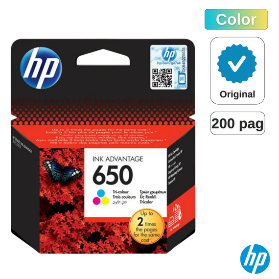 Cartus HP Deskjet 650 Color CZ102AE, 5 ml - Papet