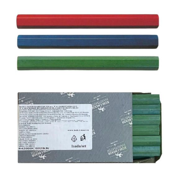 Creta forestiera KOH-I-NOOR, 12 buc/set, ALEGE CULOAREA: Rosu - Papet