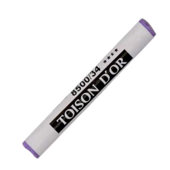 Creta uscata rotunda KOH-I-NOOR Toison D'or, ALEGE CULOAREA: Violet Roscat - Papet