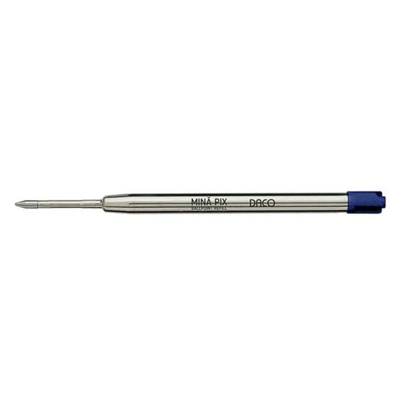 Rezerva pix metalica tip Parker, DACO, albastru - Papet