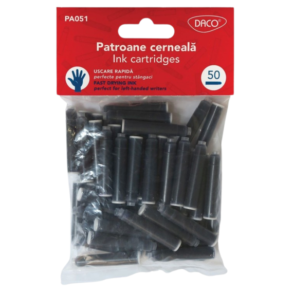 Patroane cerneala DACO, 50 buc/set - Papet