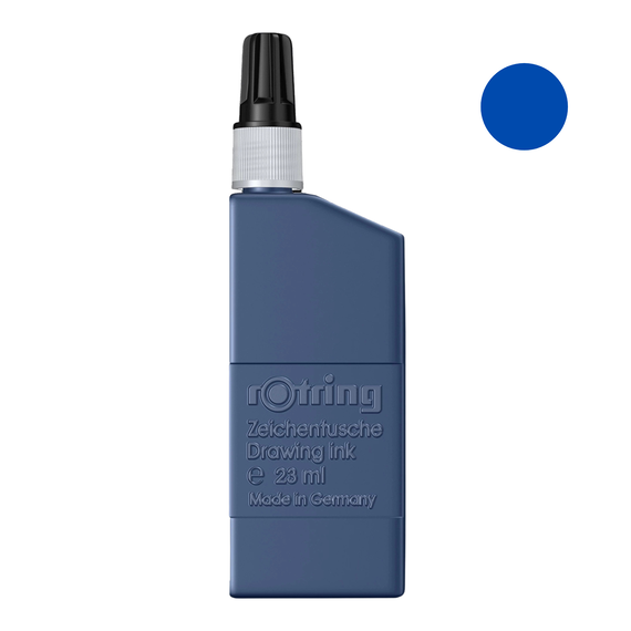 Tus desen tehnic ROTRING, 23 ml, ALEGE CULOAREA: Albastru - 2Papet