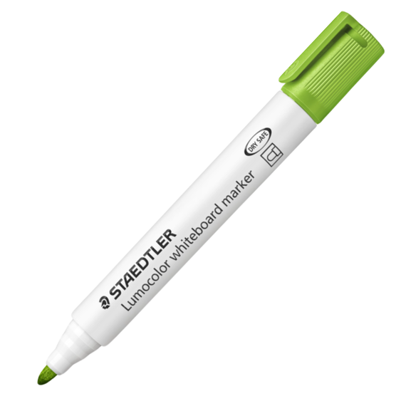 Marker whiteboard 2 mm, STAEDTLER Lumocolor, ALEGE CULOAREA: Verde deschis - Papet