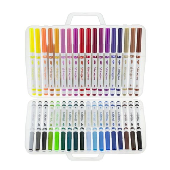 Carioci DACO Unicolora, 36 culori/set - 2Papet