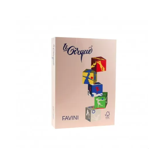 Carton colorat Sepia A4, FAVINI, 160 g/mp, 250 coli/top, cod culoare 103 - Papet