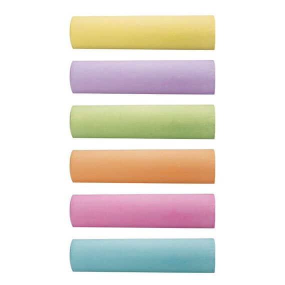 Creta colorata asfalt Maxi, 6 culori/set, MILAN - 2Papet