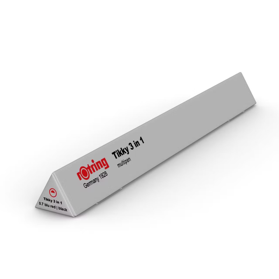 Pix cu mecanism 3 in 1, 0.7 mm ROTRING Tikky Triopen, ALEGE CULOAREA: Alb - 4Papet