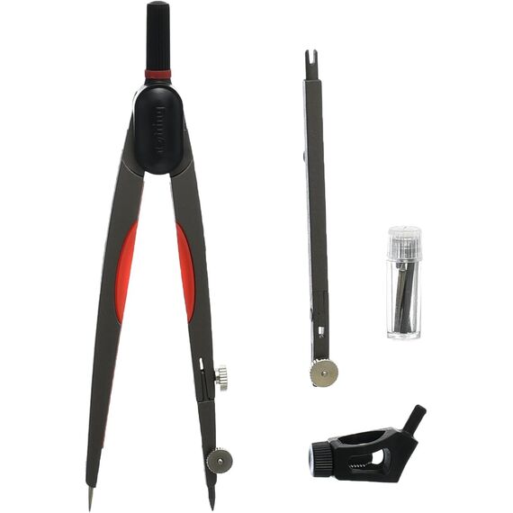 Compas Universal Black, 4 piese/set, ROTRING - 2Papet