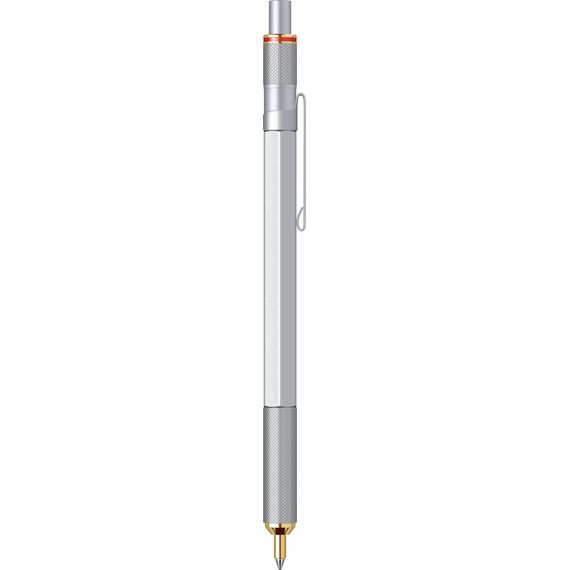 Pix metalic ROTRING Seria 800, Argintiu - 3Papet