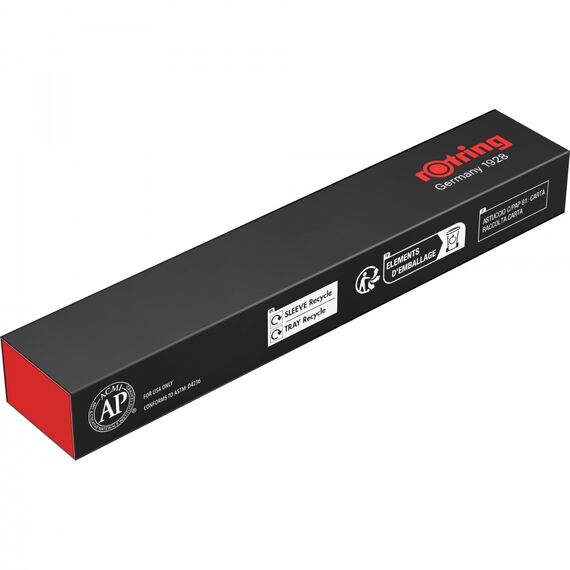 Pix metalic ROTRING Seria 600, Rosu - 4Papet