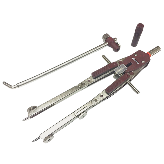 Compas cu bara de extensie, ROTRING Centro Giant - 2Papet