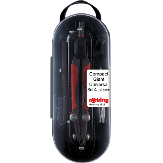 Compas Compact Giant Universal 4 piese, ROTRING - Papet
