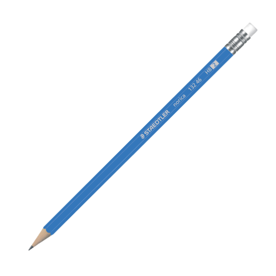 Creion cu radiera, STAEDTLER Norica, duritate HB - Papet