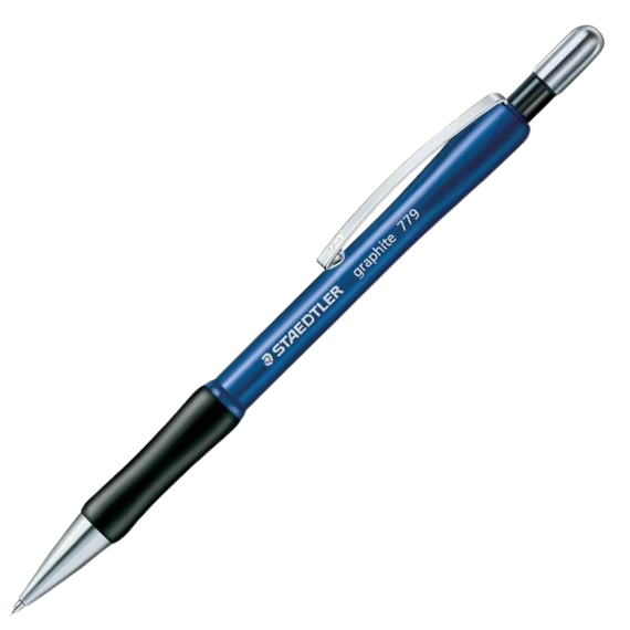 Creion mecanic 0.5 mm, STAEDTLER 779 Graphite, ALEGE CULOAREA: Albastru - 2Papet