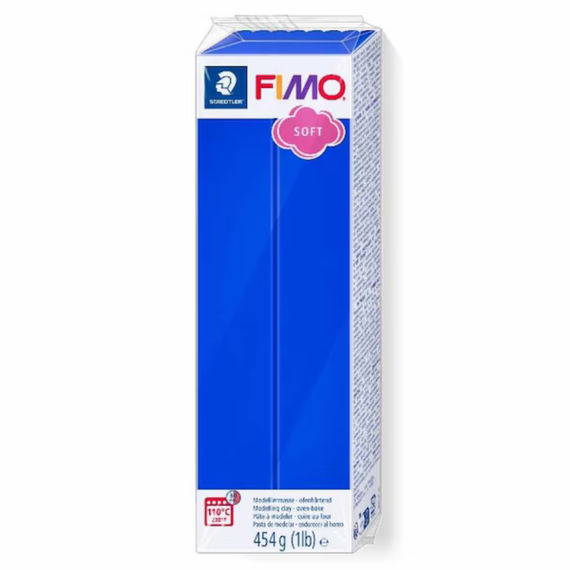 Lut polimeric Fimo Soft Brilliant Blue, 454g STH-8021-33 - Papet