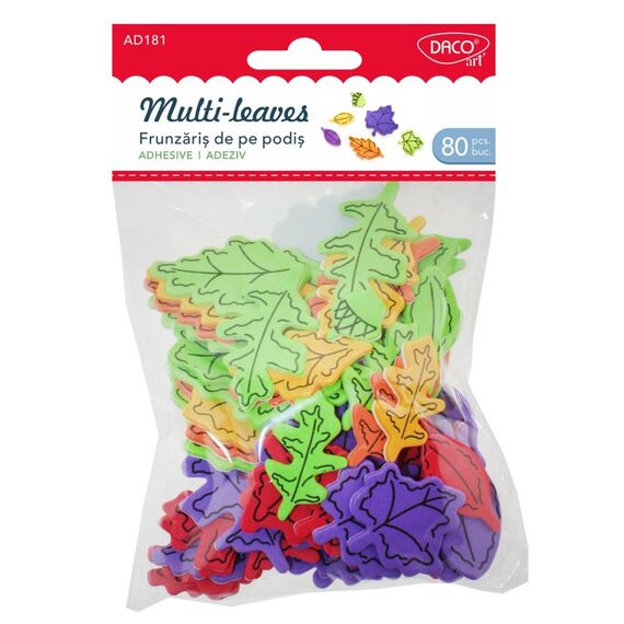 Accesorii craft din spuma Frunzaris de podis, DACO - Papet