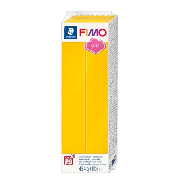 Lut polimeric Fimo Soft Sunflower, 454g STH-8021-16 - Papet