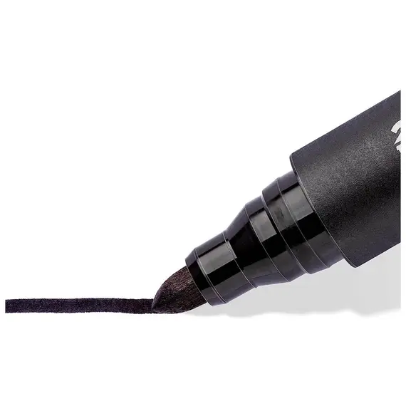 Marker permanent cu varf rotund 2 mm, STAEDTLER Lumocolor, 4 culori/set - 3Papet