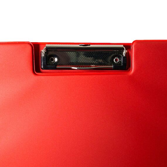 Clipboard dublu plastifiat A4, OPTIMA, ALEGE CULOAREA: Rosu - 2Papet