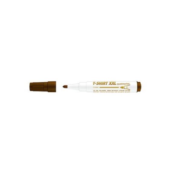 Marker permanent pentru textile, ICO XXL, ALEGE CULOAREA: Maro - 2Papet