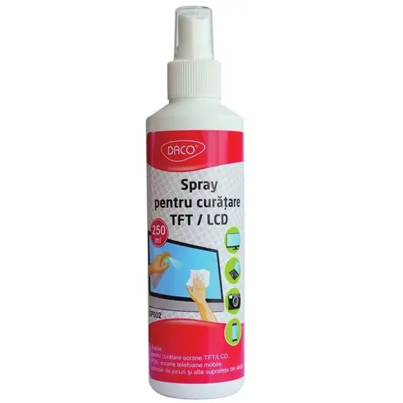 Spray curatare ecran TFT / LCD 250 ml DACO - Papet