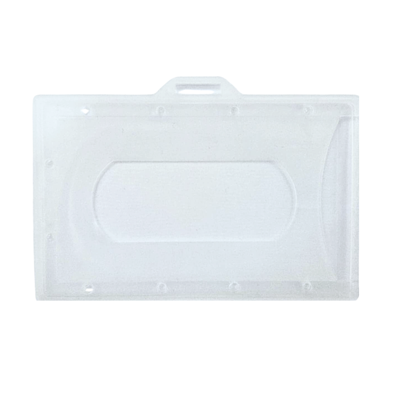 Suport ecuson plastic tare 50x90 mm cu fereastra de extragere - Papet