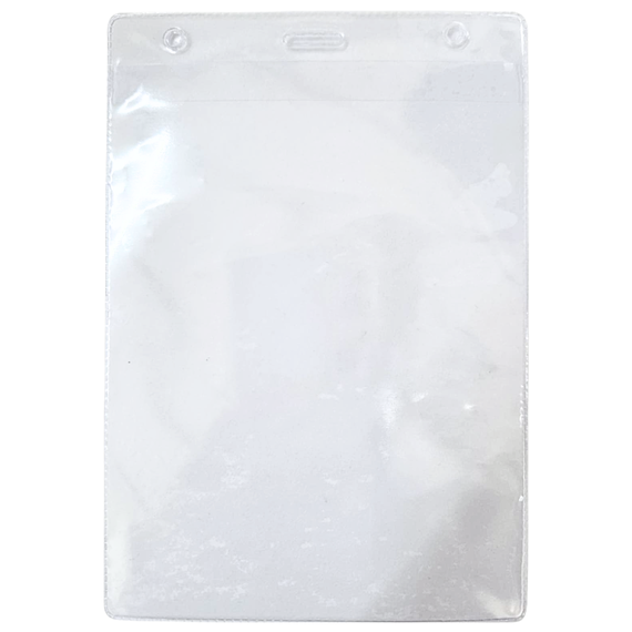 Suport ecuson vertical din plastic moale, 115x165 mm - Papet