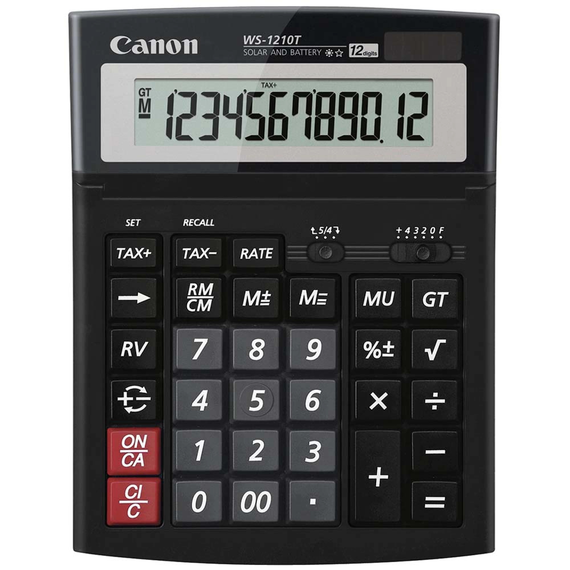 Calculator de birou cu 12 digits CANON WS-1210T - Papet